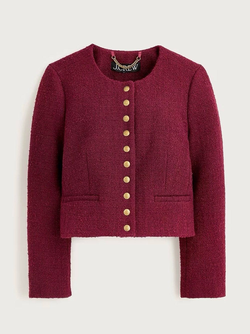 J. Crew Bridgette lady jacket in tweed